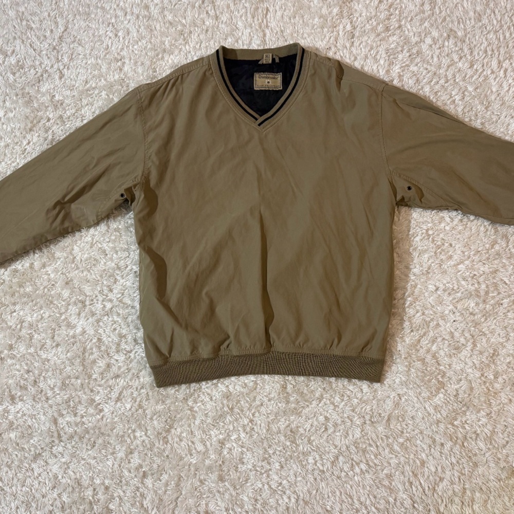 Dunbrooke Tan V-Neck Pullover